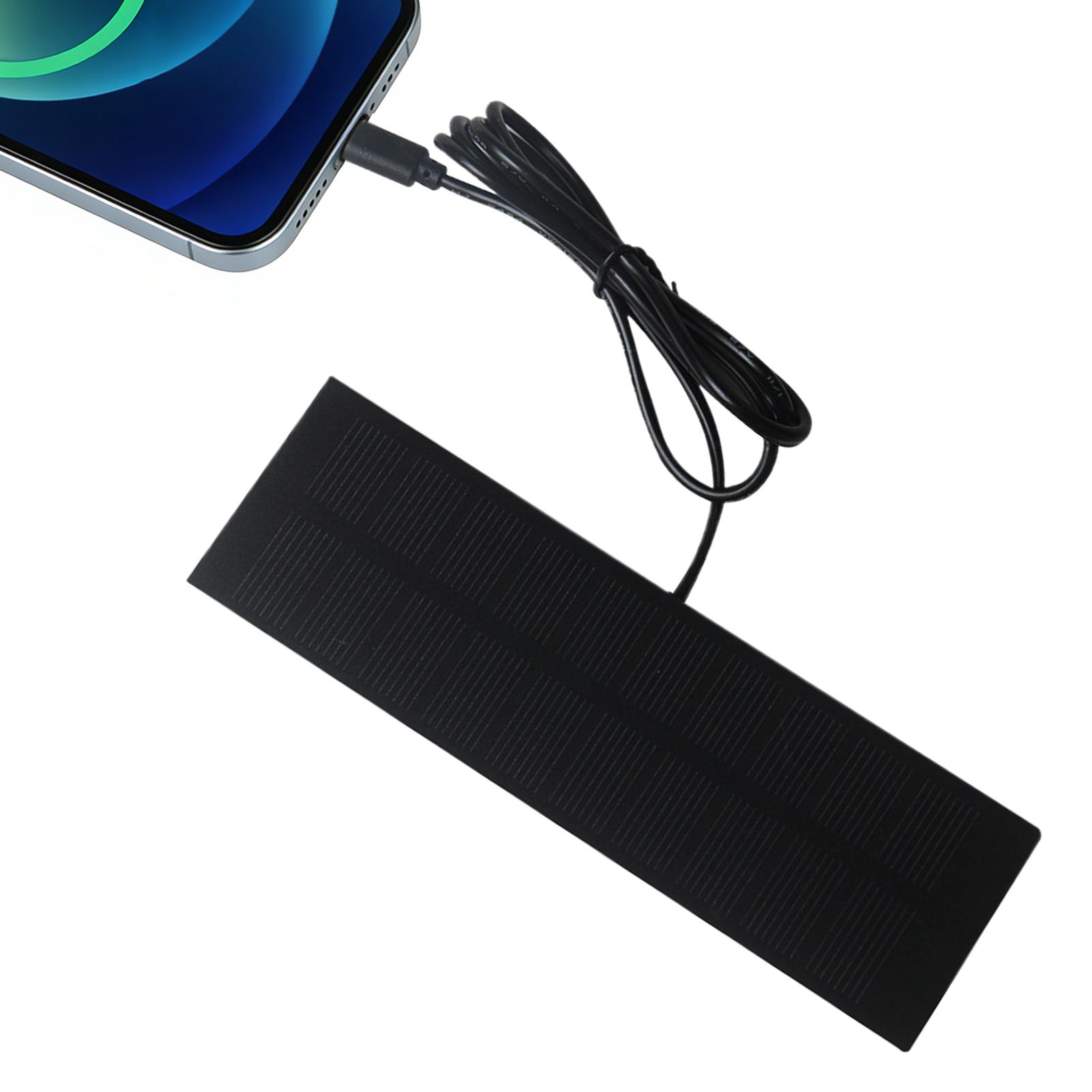 Solar Charger Panel Foldable - 5W 5V draagbare zonnepaneel USB-zonnepaneeloplader voor