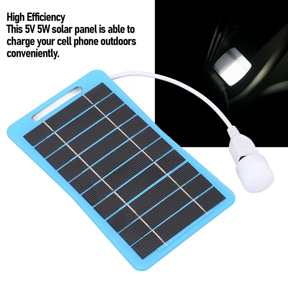 Solar Charger Panel Foldable - Polykristallijn silicium zonnepanelen 5W5V USB waterdichte