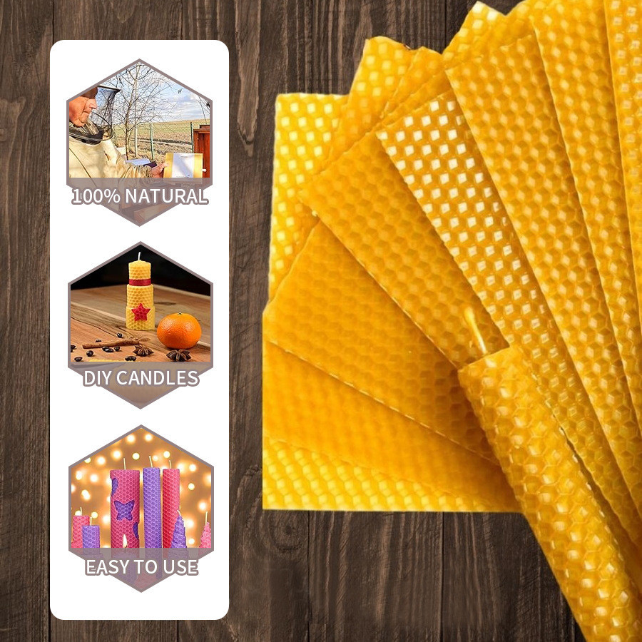 Beeswax Wrap Reusable - 10/20/30 Stuks Natuurlijke Bijenwas Lakens Voor