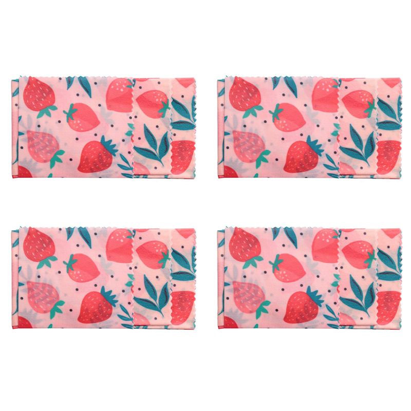 B62B-4Set Herbruikbare bijenwa - Beeswax Wrap Reusable recensie en prijs