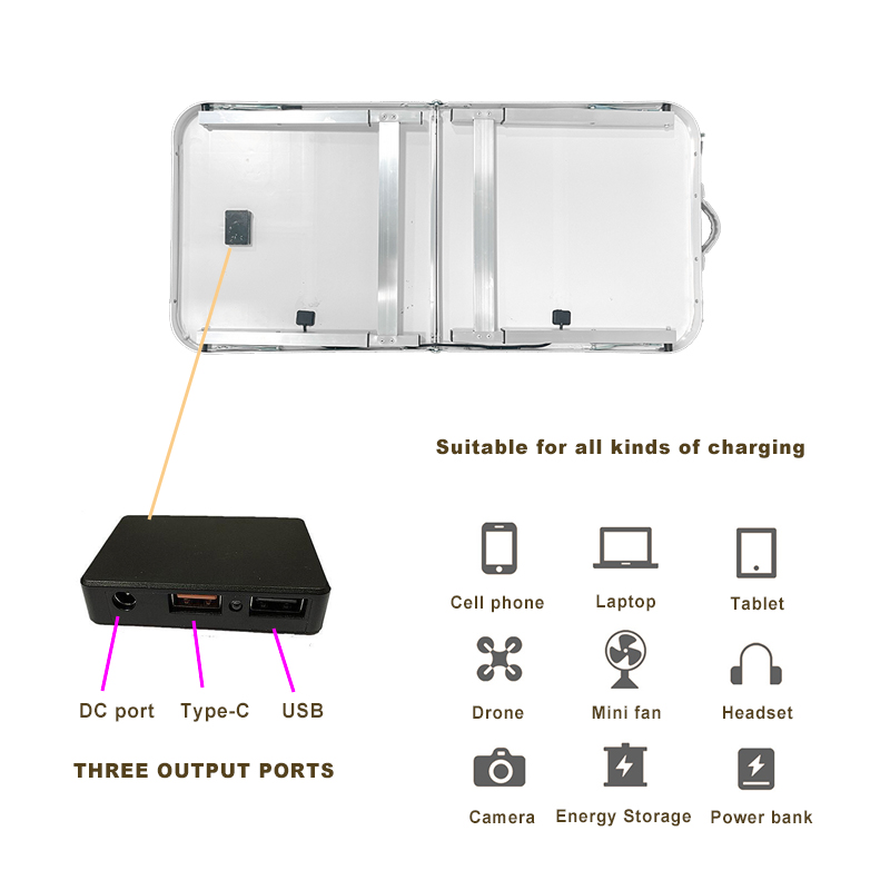 100W Energy Outdoor Solar Char - Solar Charger Panel Foldable recensie en prijs
