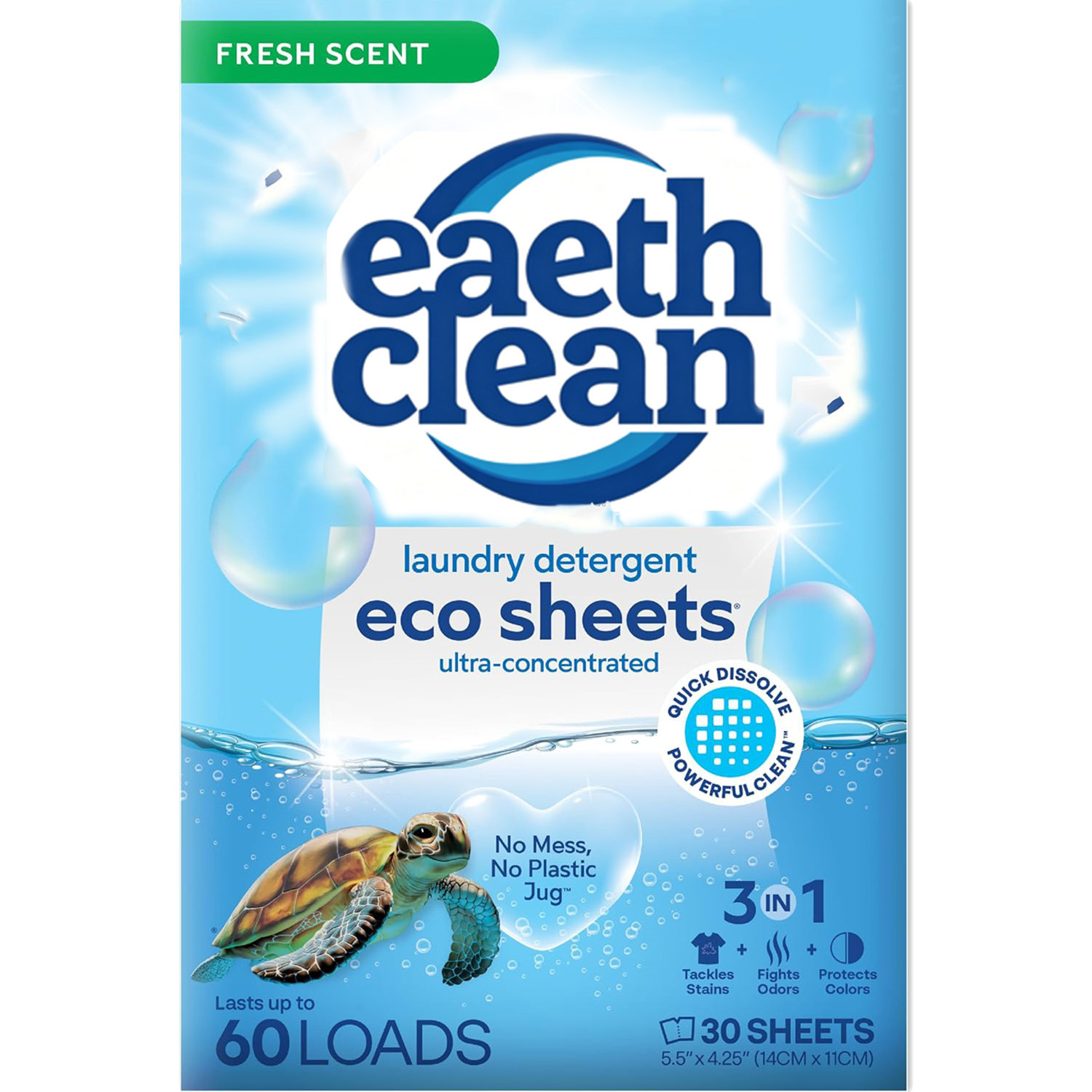 30 stuks wasmiddelvellen, fris - Laundry Strip Eco recensie en prijs