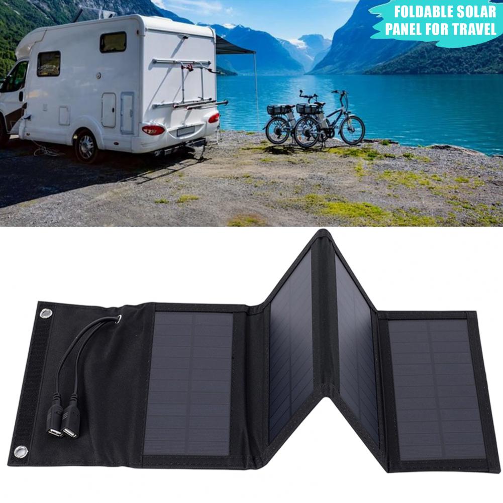 Draagbare zonne-oplader Opvouw - Solar Charger Panel Foldable recensie en prijs