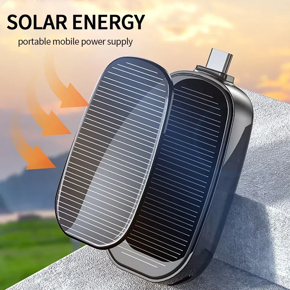 1200mAh Solar Mini Power Bank  - Solar Charger Panel Foldable recensie en prijs