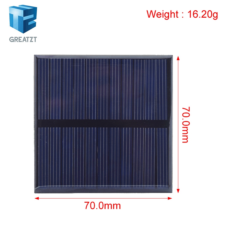 GREATZT 5.5V 110mA Zonnepaneel - Solar Charger Panel Foldable recensie en prijs