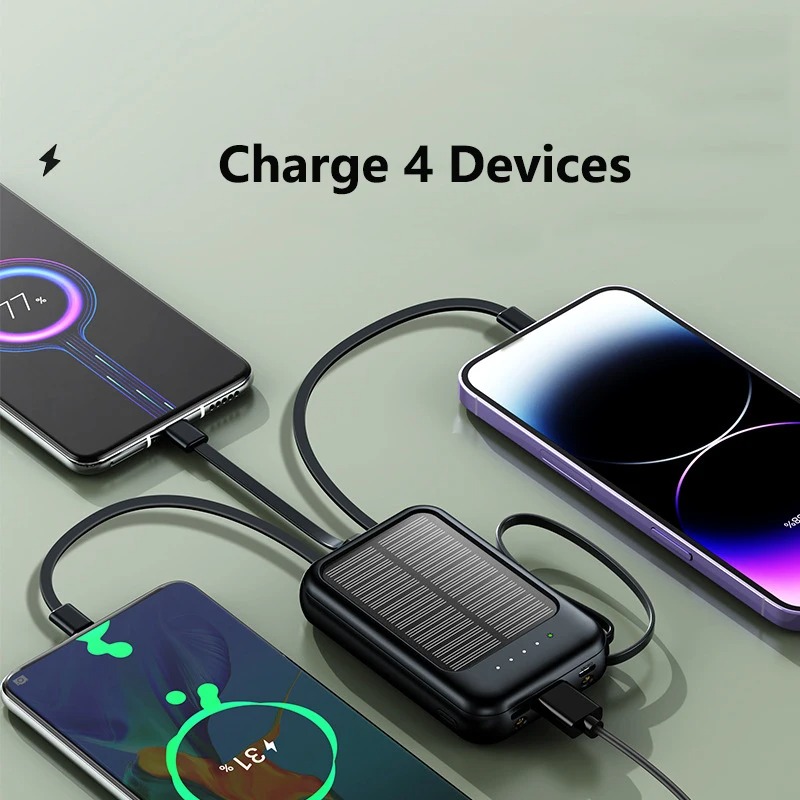 VIVO 50000 mAh Zonne-energieba - Solar Charger Panel Foldable recensie en prijs